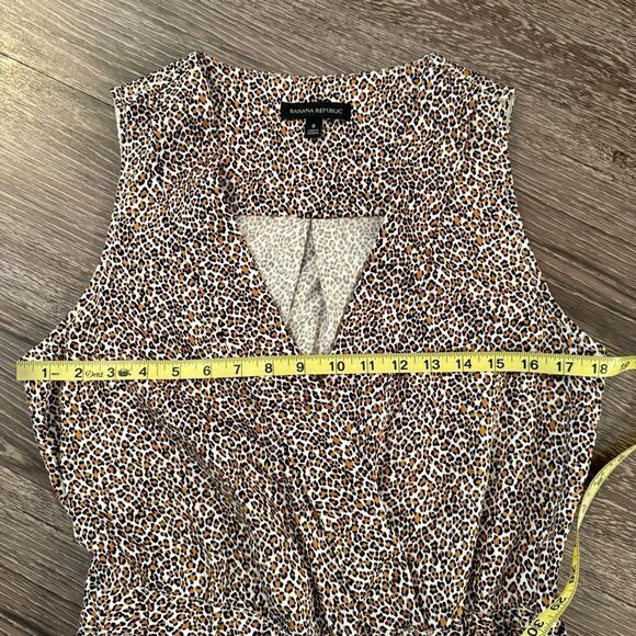 Banana Republic Tencel Leopard Jumpsuit - Picture 5 of 9